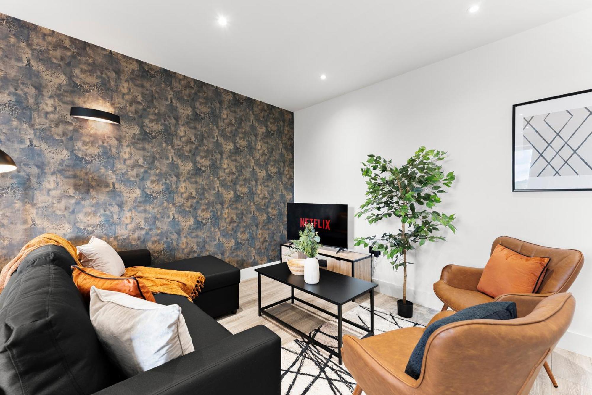 Stylish Two-Bedroom Flat In Norwich Bagian luar foto