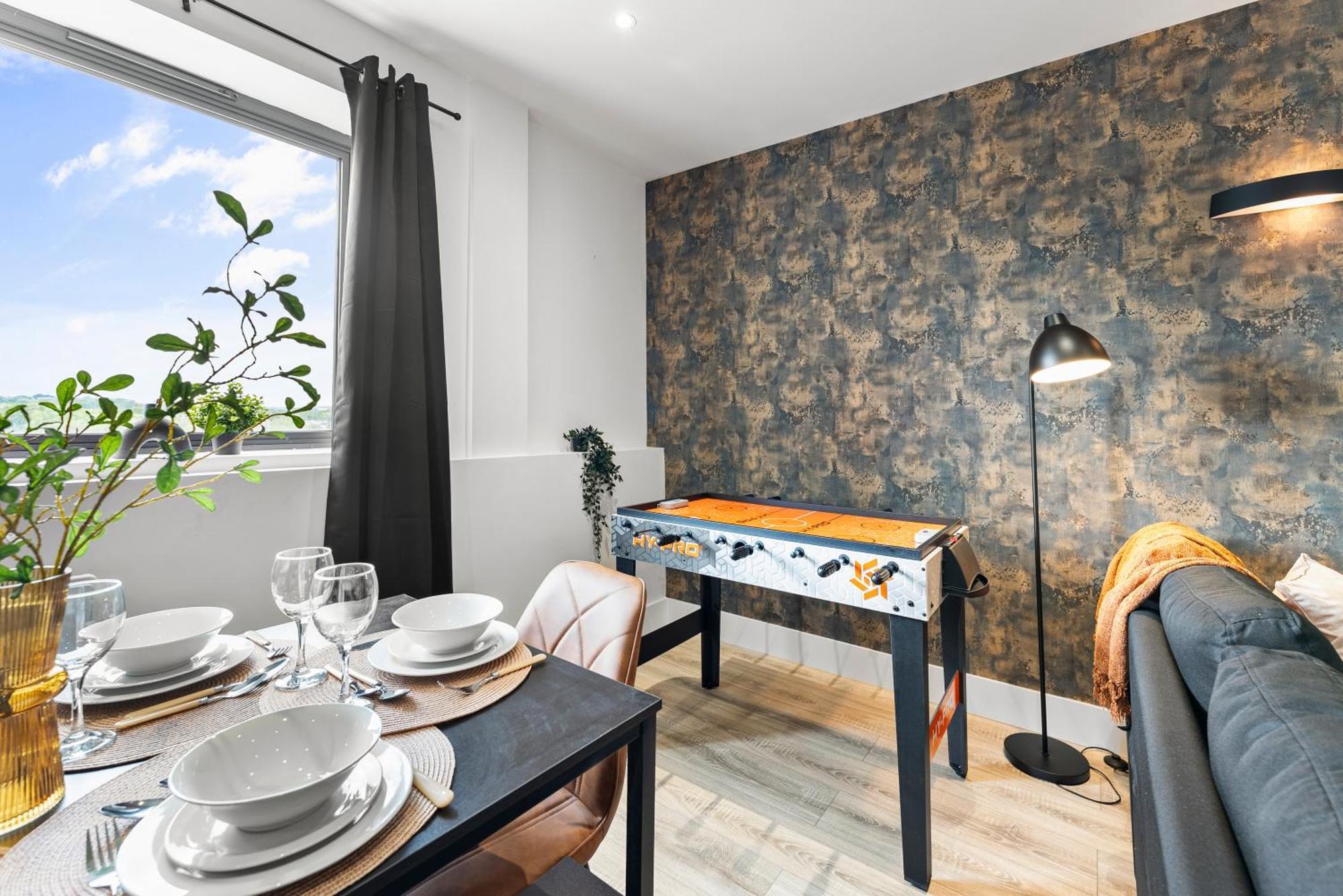 Stylish Two-Bedroom Flat In Norwich Bagian luar foto